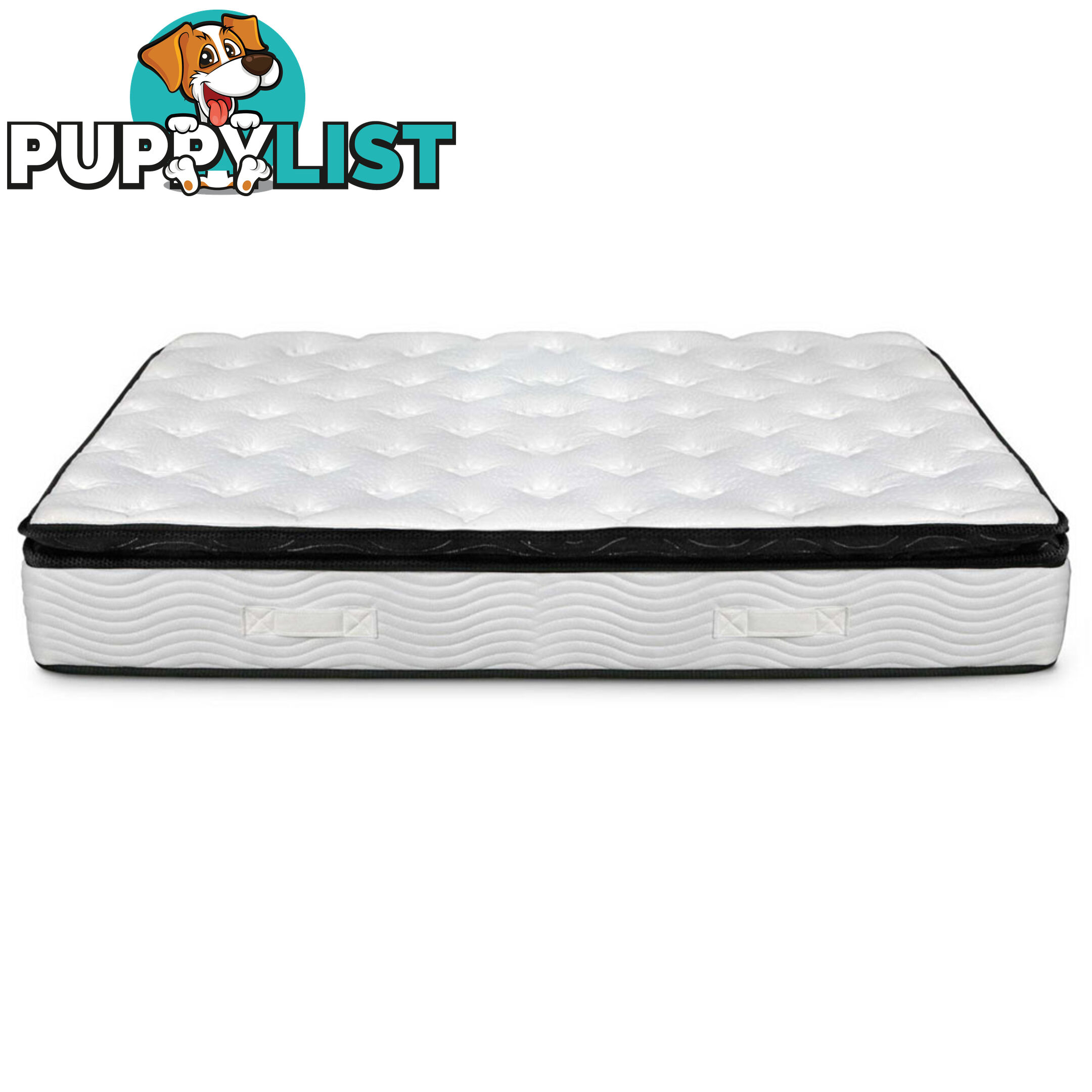 Luxury Mattress 28cm Natural Latex Pillow Top 5 Zone Pocket Spring Bed Double