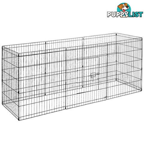 8 Panels Pet Dog Exercise Playpen 30 Inch