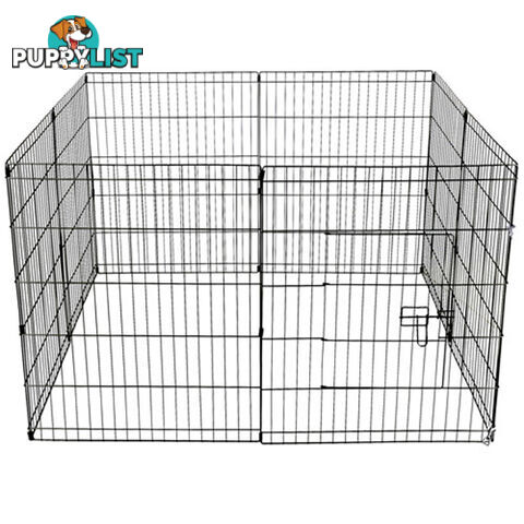 8 Panels Pet Dog Exercise Playpen 30 Inch