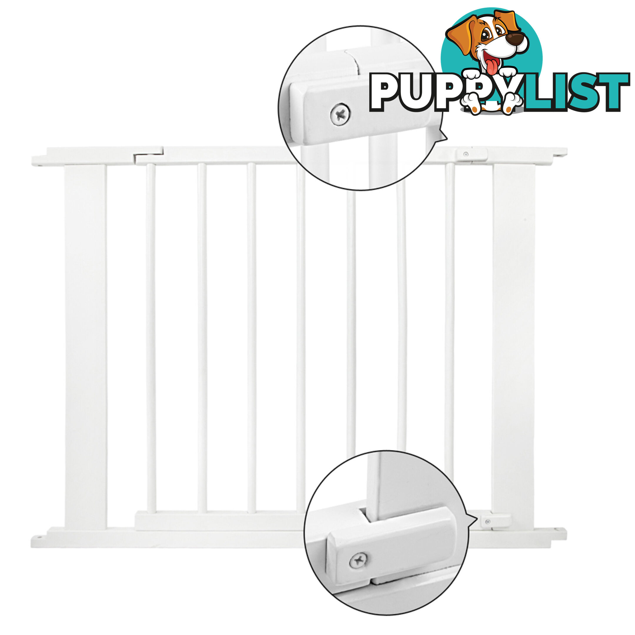 6 Sides Baby Natural White Wooden Playpen