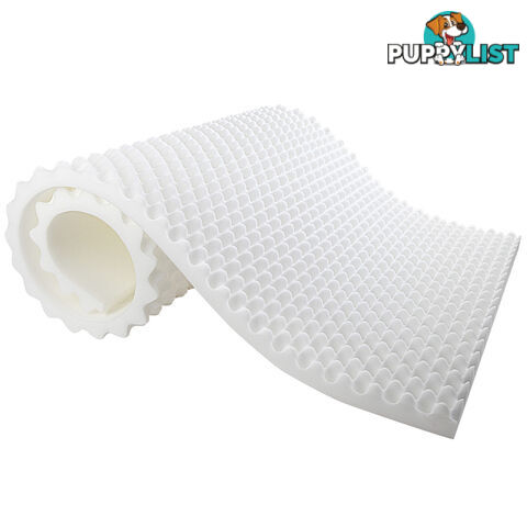 Premium 5cm Egg Crate Mattress Topper Anti-bacterial Underlay Protector Single