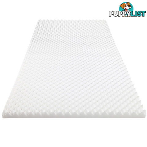 Premium 5cm Egg Crate Mattress Topper Anti-bacterial Underlay Protector Single