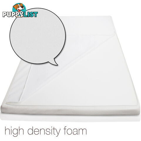 7cm Visco Elastic Memory Foam Mattress Topper High Density Underlay King Single