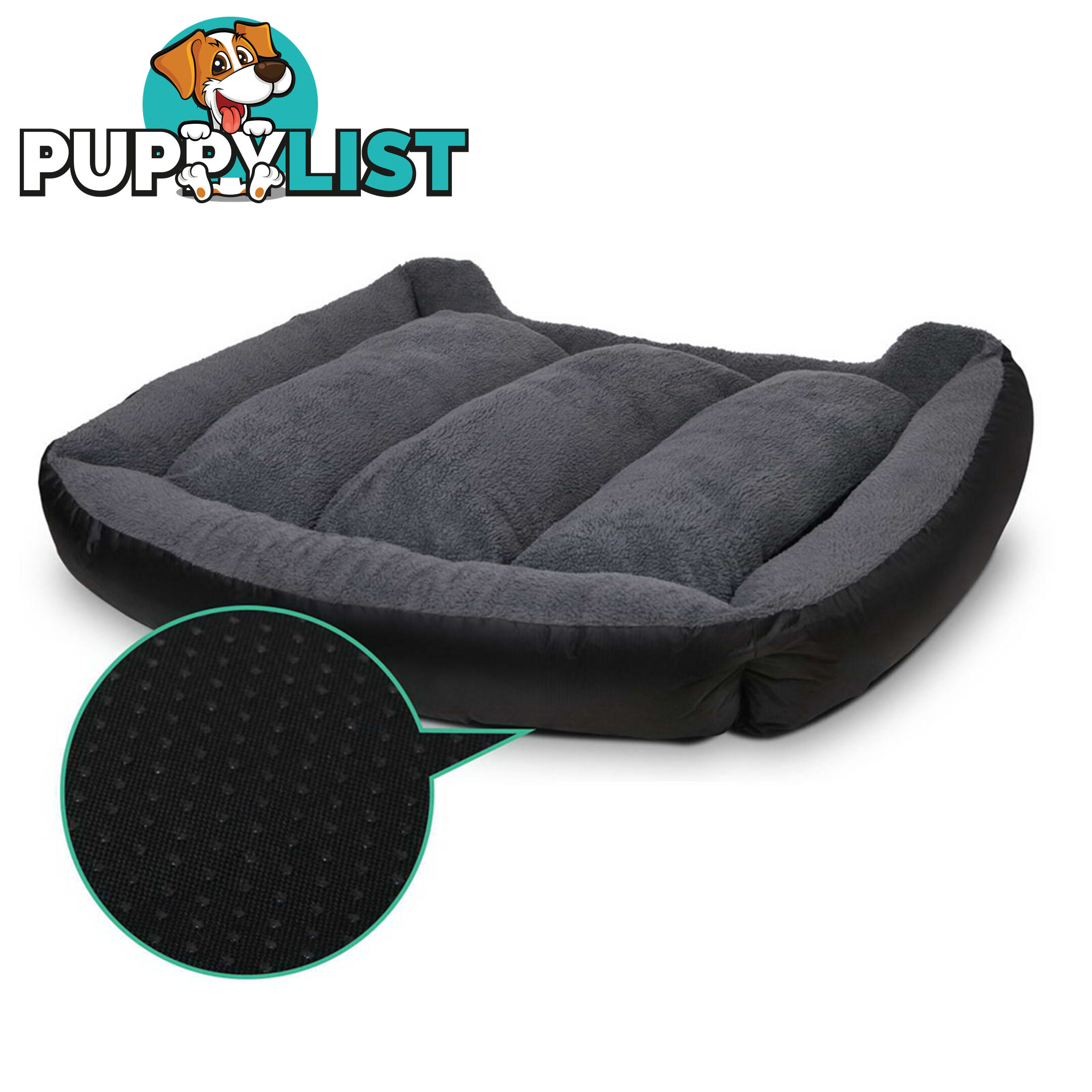 Luxury Waterproof Dog Bed Pet Cat Soft Warm Cushion Fleece Lined Beds XXLarge