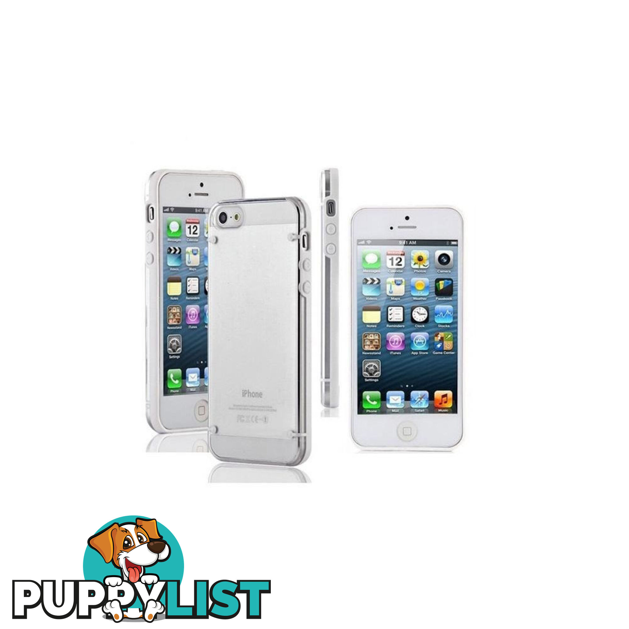 Clear Transparent Hard Case Cover Accessories White For iPhone 6 Plus 5.5 inch