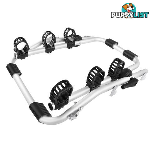 Foldable Aluminium Strap-On 3 Bicycle Bike Rack Carrier