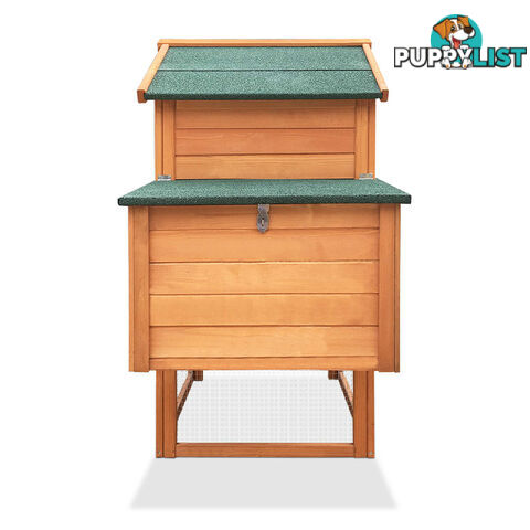 Wooden Pet Hutch with Nesting Box