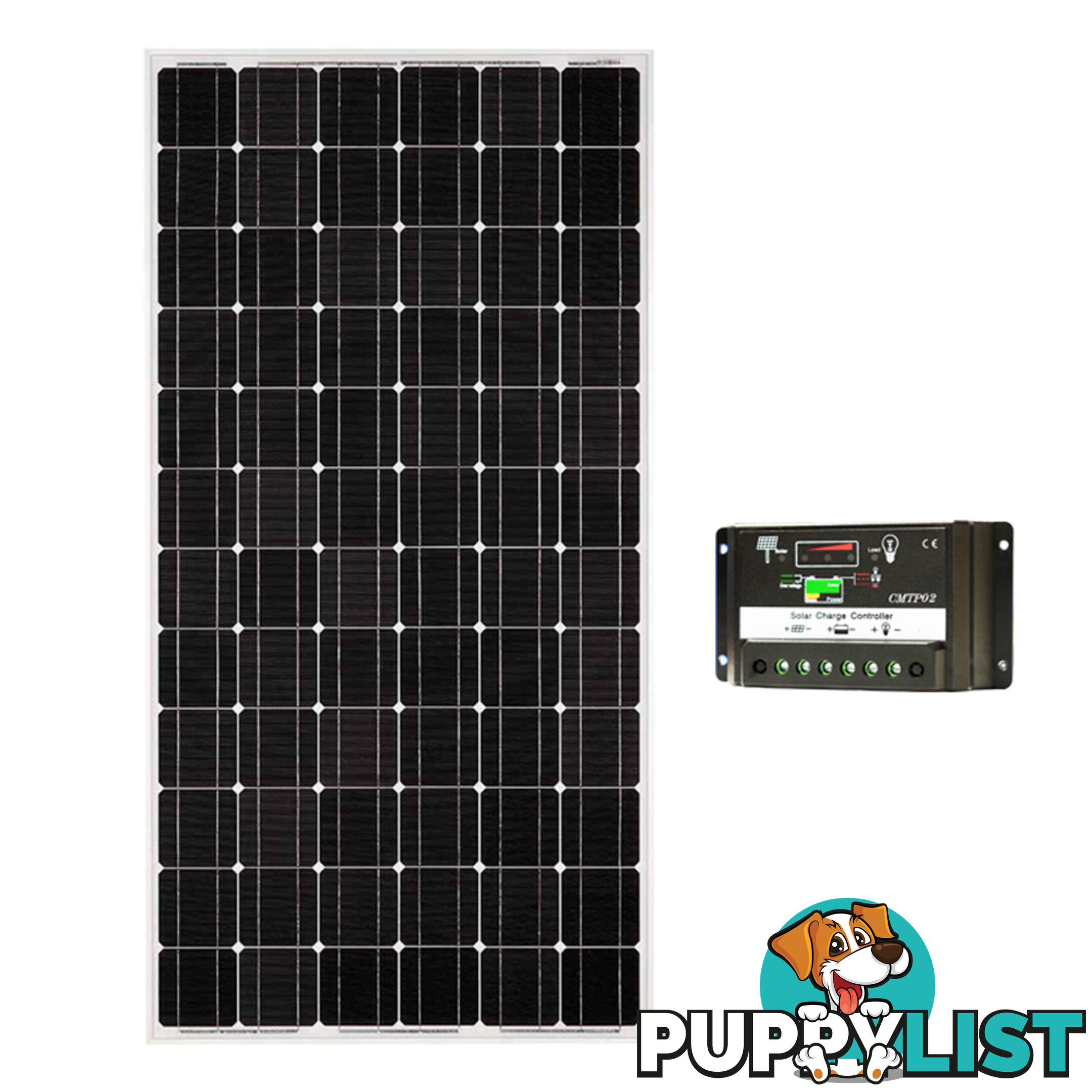 200W 12V MONO Solar Panel Kit Caravan Camping Power Charging PWM Regulator