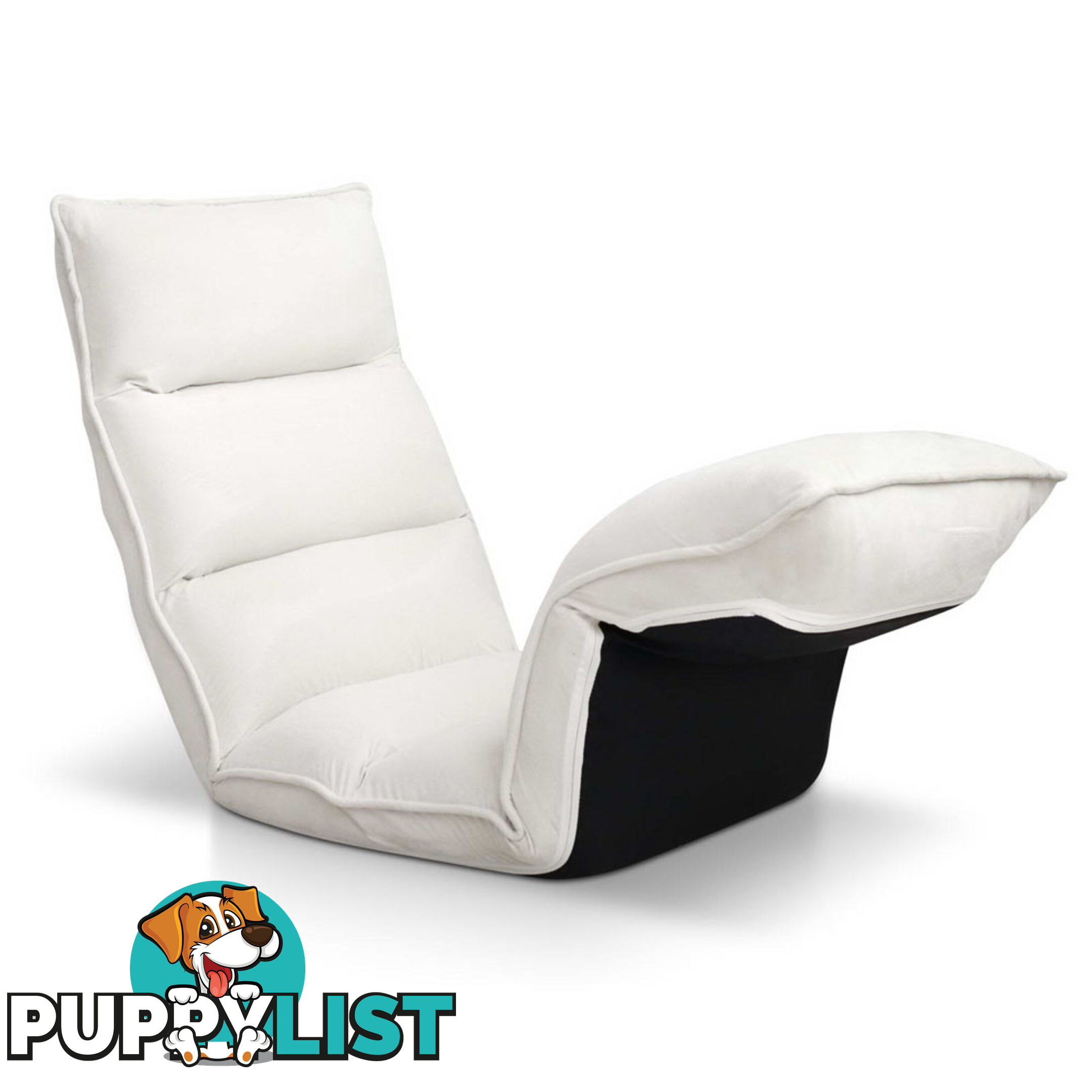 Lounge Sofa Chair - 375 Adjustable Angles _ Ivory