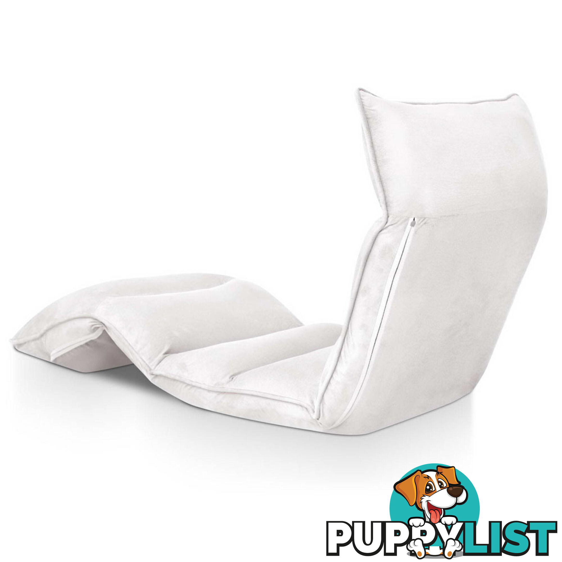 Lounge Sofa Chair - 375 Adjustable Angles _ Ivory