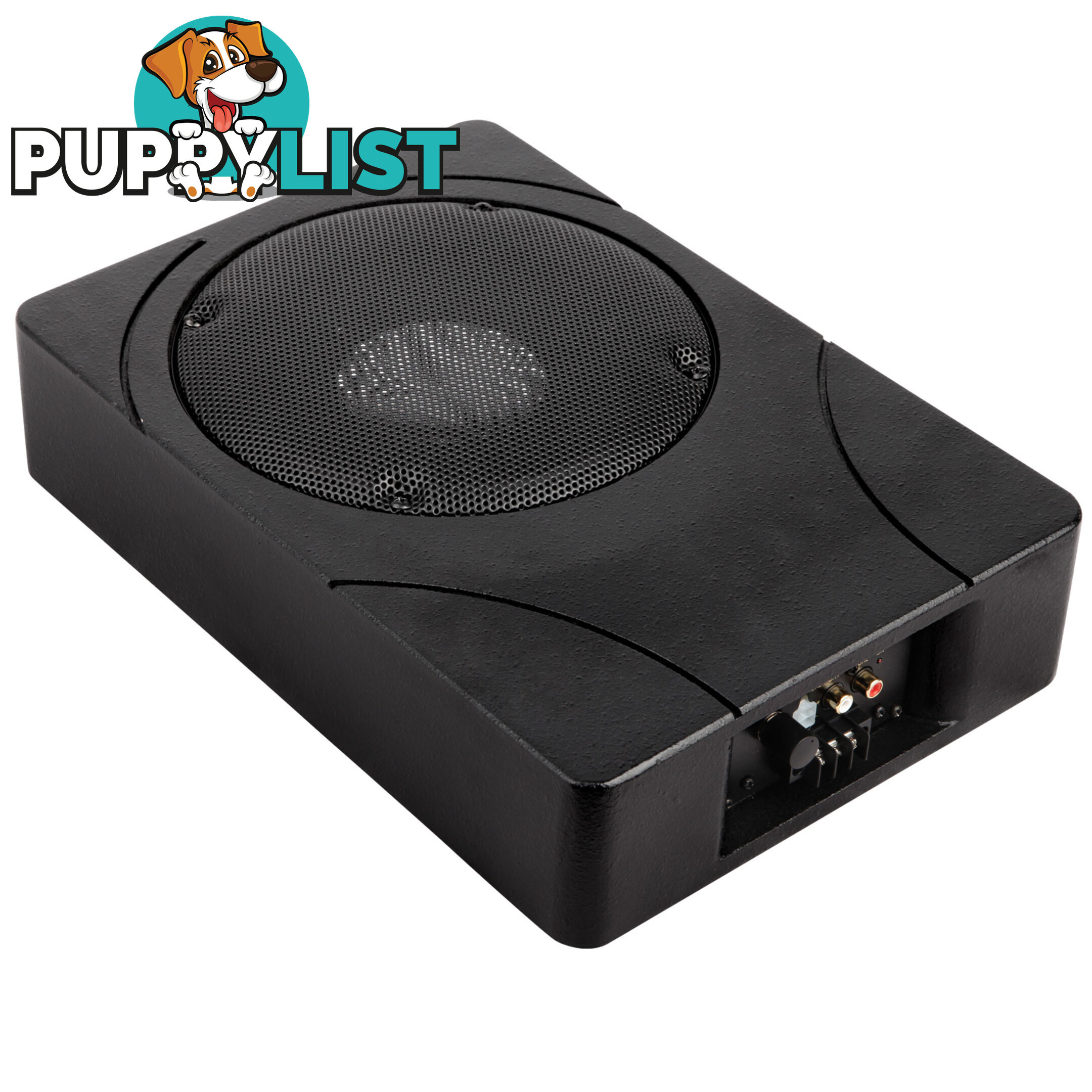 Car Sub Woofer Amplifier Speakers w/ Inbuilt Amp Cables