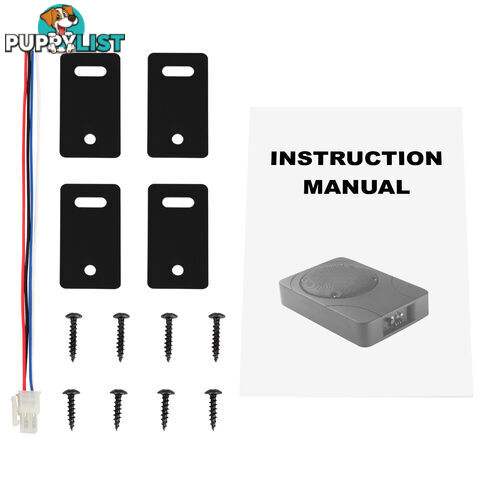Car Sub Woofer Amplifier Speakers w/ Inbuilt Amp Cables