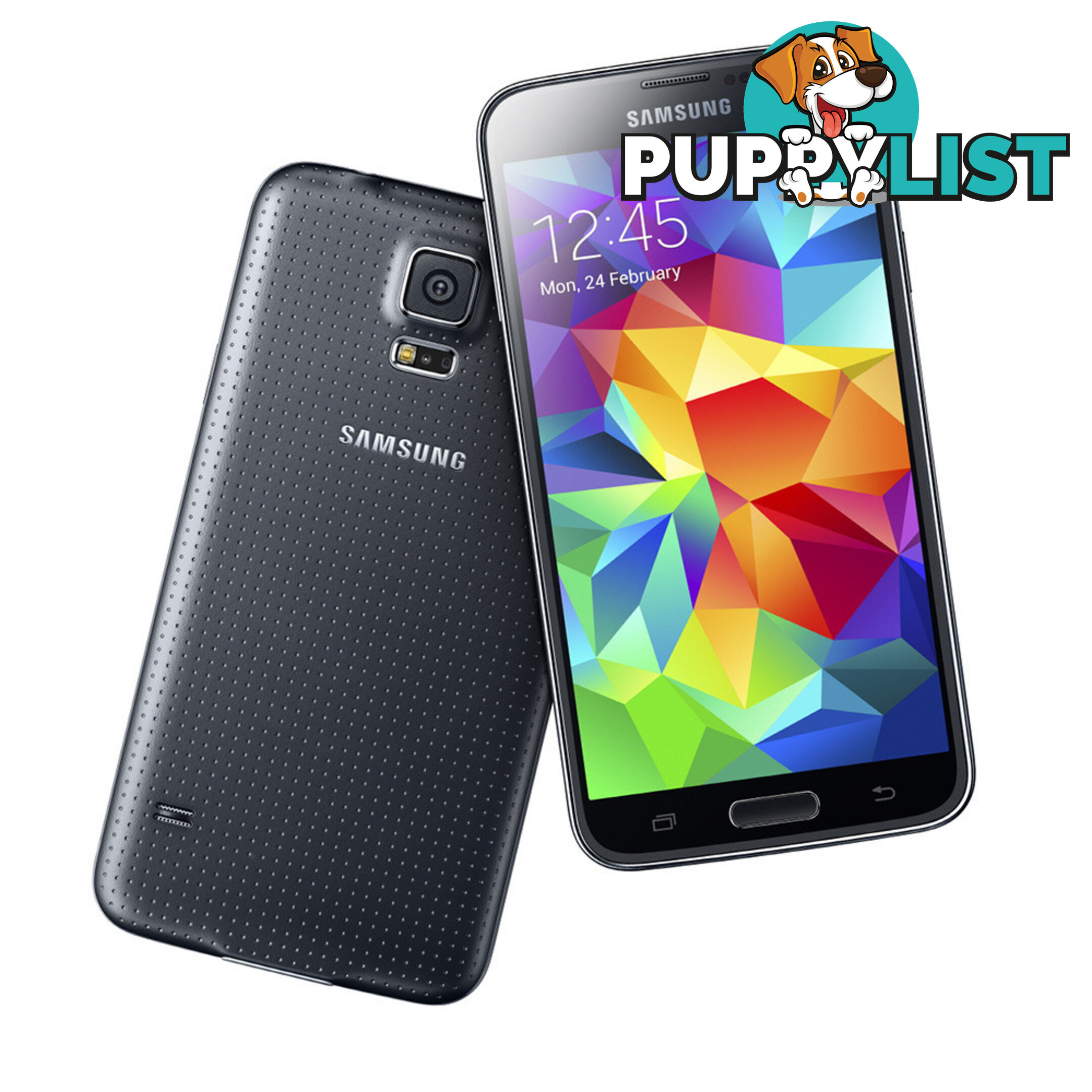 Samsung Galaxy S5 G900i Mobile Phone Black Refurbished