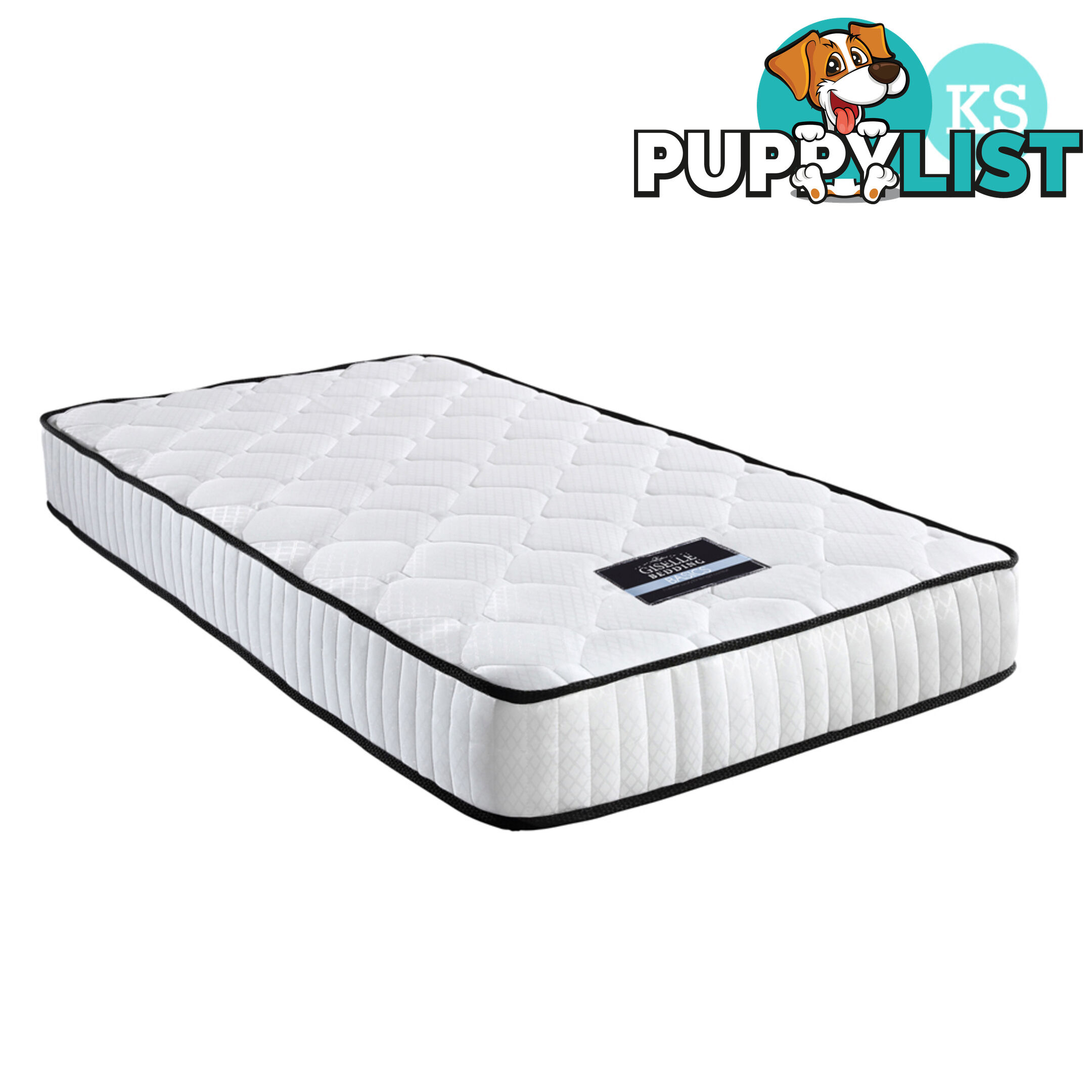 21cm Pocket Spring Mattress High Density Foam King Single Size Bed