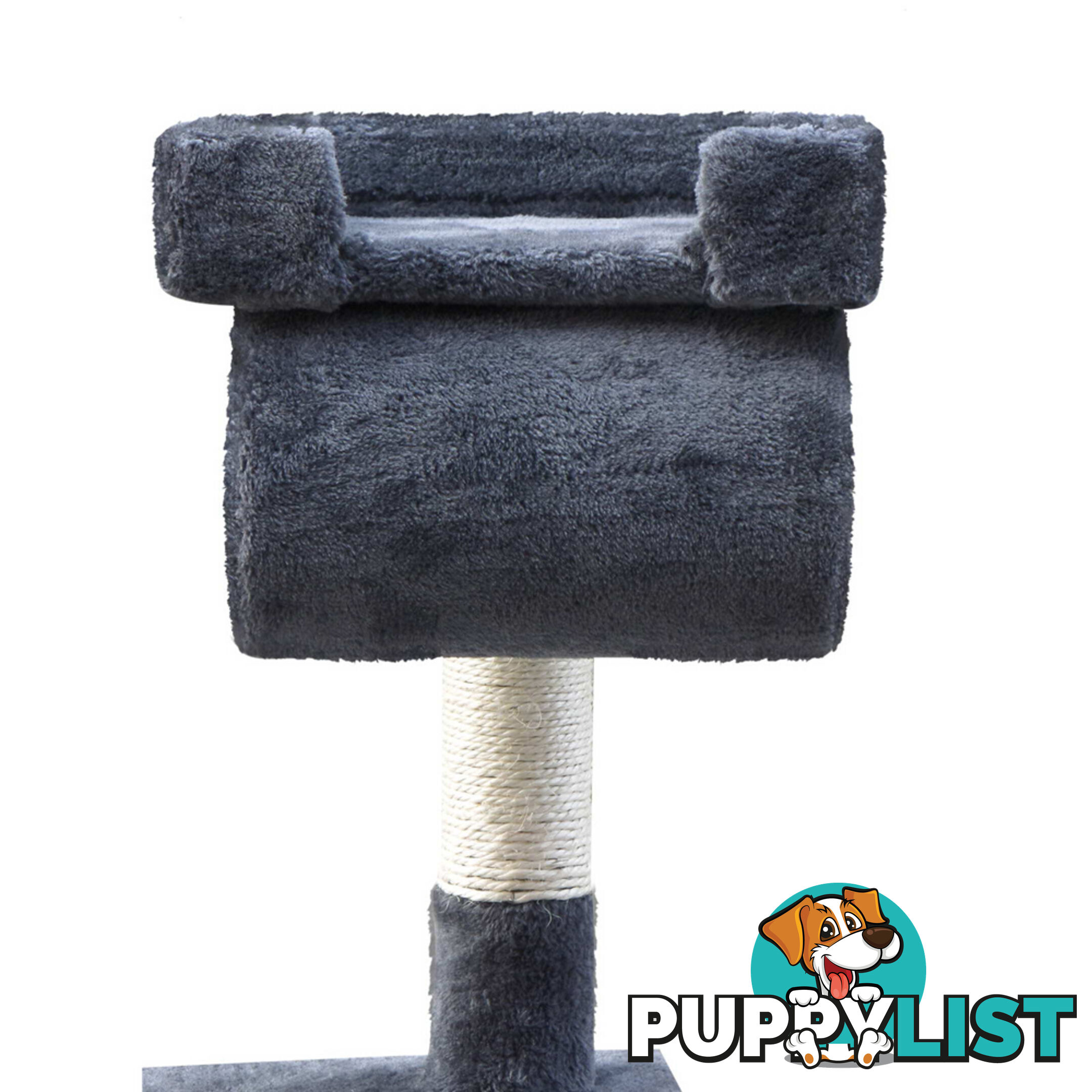 Cat Scratching Post  Tree House Condo 141cm grey