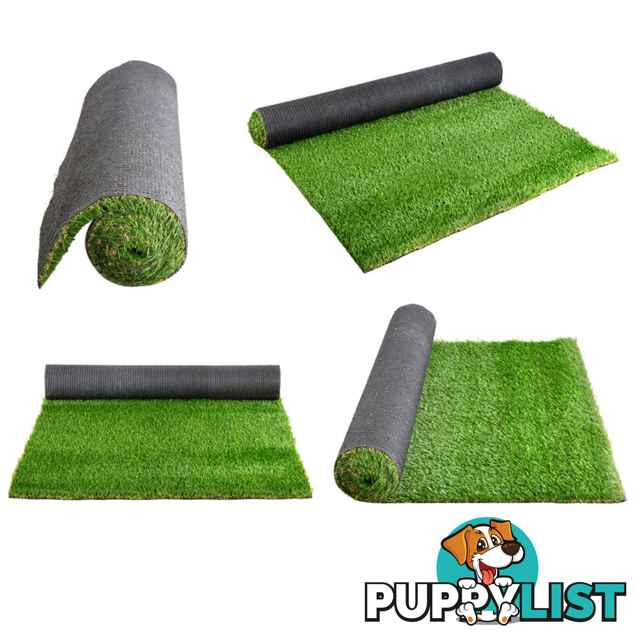 Artificial Grass 10 SQM Synthetic Artificial Turf Flooring 30mm Pile Height Green