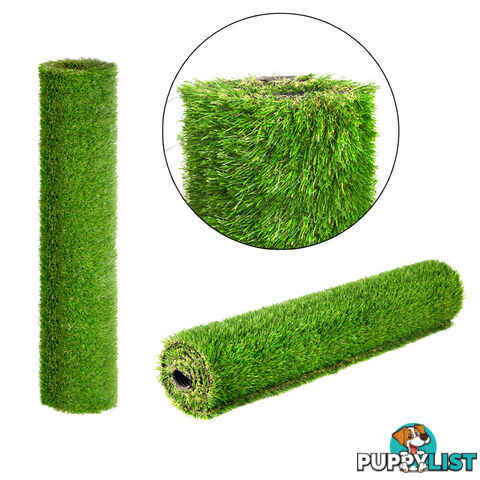 Artificial Grass 10 SQM Synthetic Artificial Turf Flooring 30mm Pile Height Green