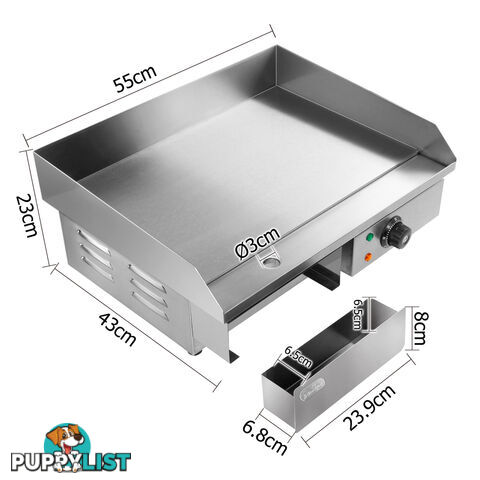 Commercial Electric Griddle BBQ