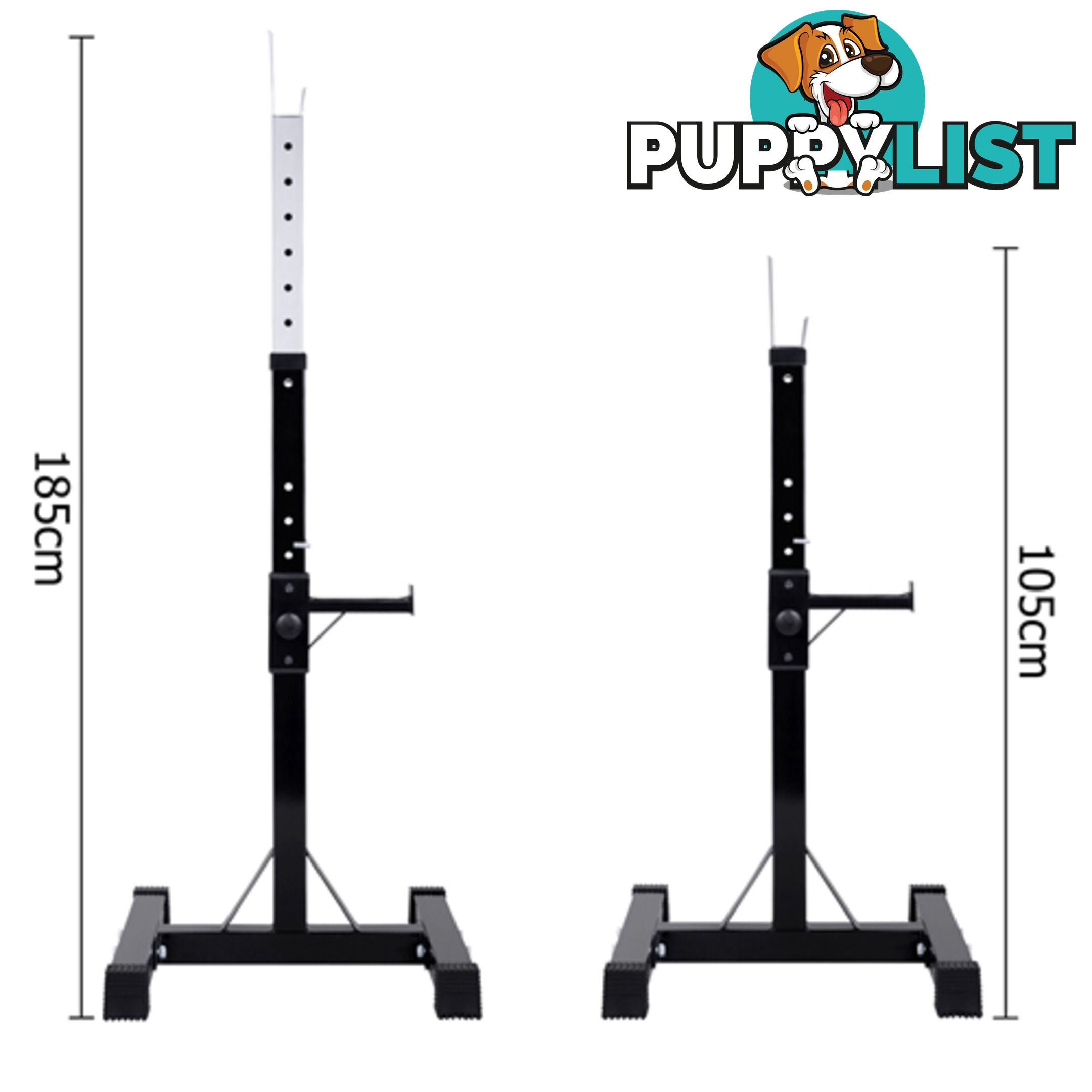 Squat Rack Bench Press Weight Lifting Stand Fitness