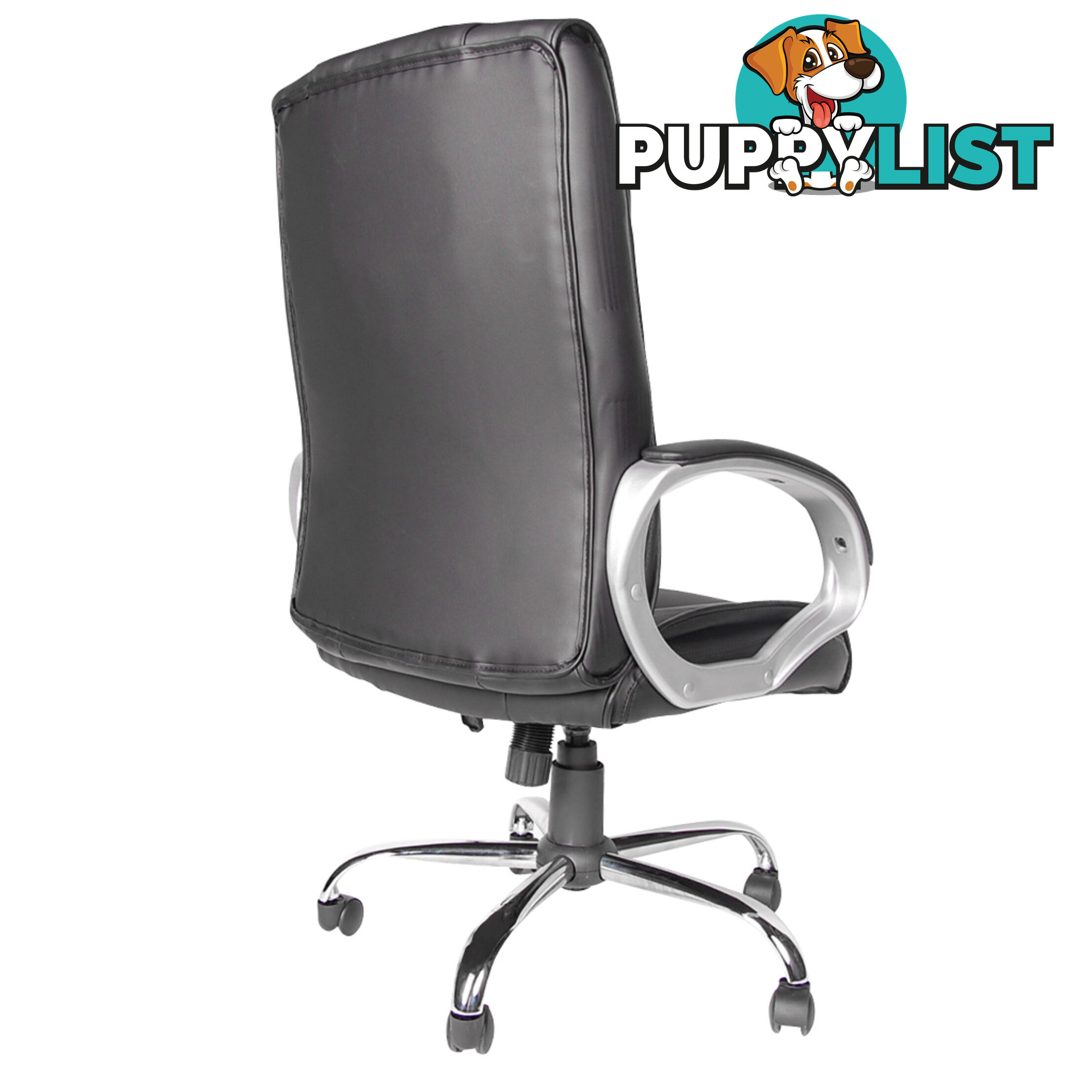 Executive PU Leather High Back Office Computer Chair Black