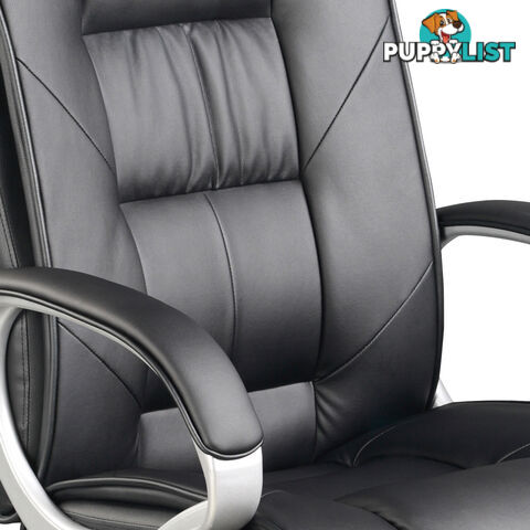 Executive PU Leather High Back Office Computer Chair Black