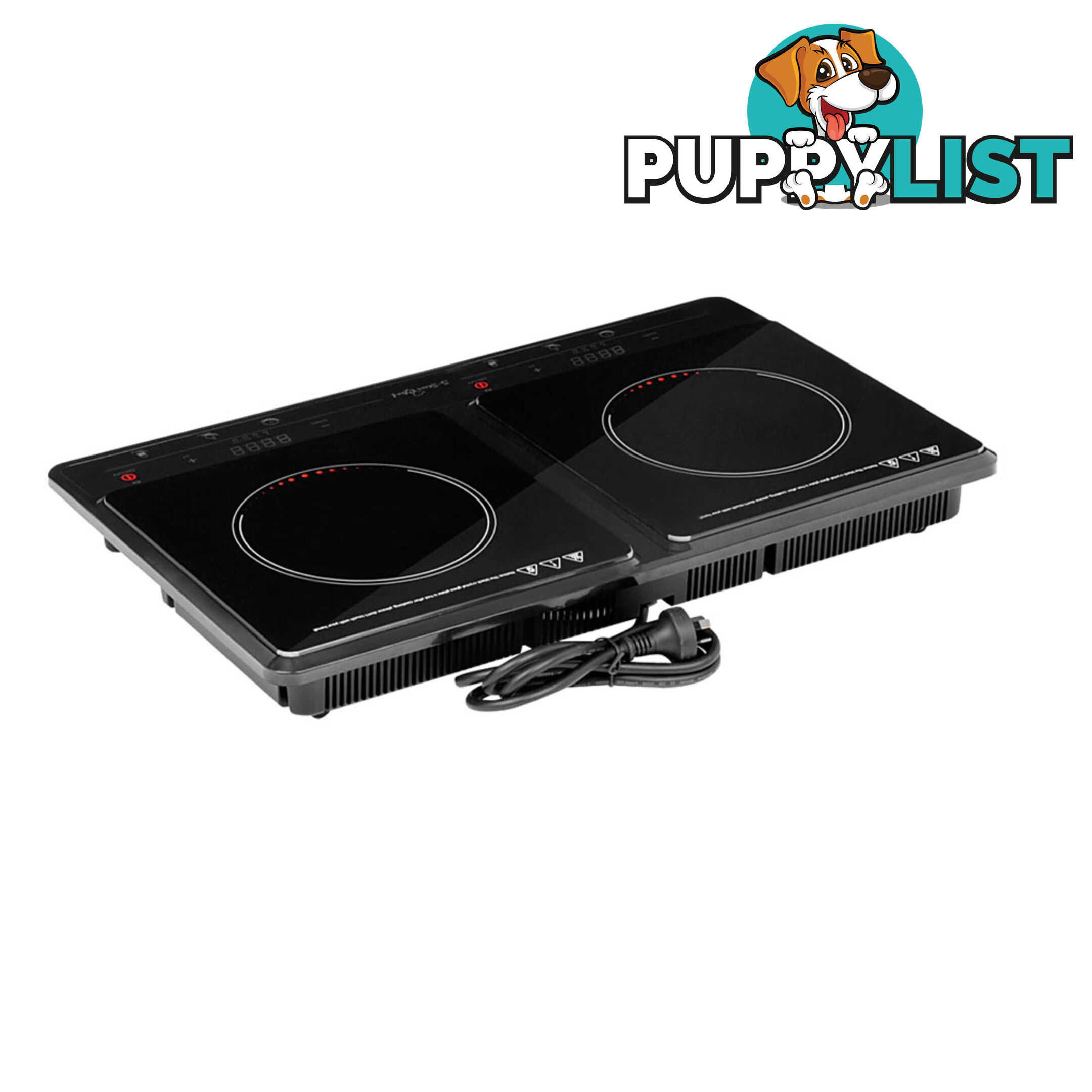 Portable Electric Induction Cooktop Kitchen Stove Ceramic Hot Plate Double