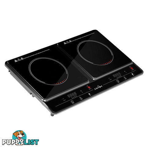 Portable Electric Induction Cooktop Kitchen Stove Ceramic Hot Plate Double