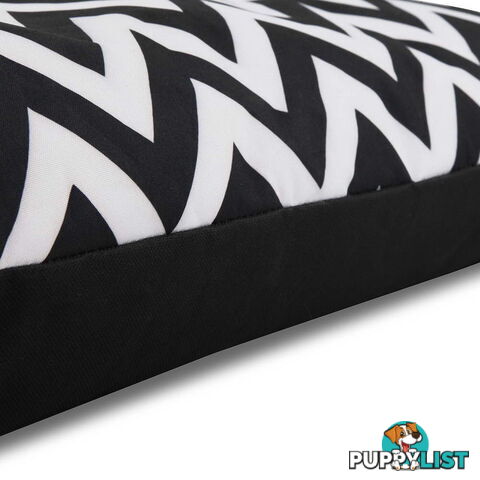 Washable Wavy Stripe Heavy Duty Pet Bed - XLarge