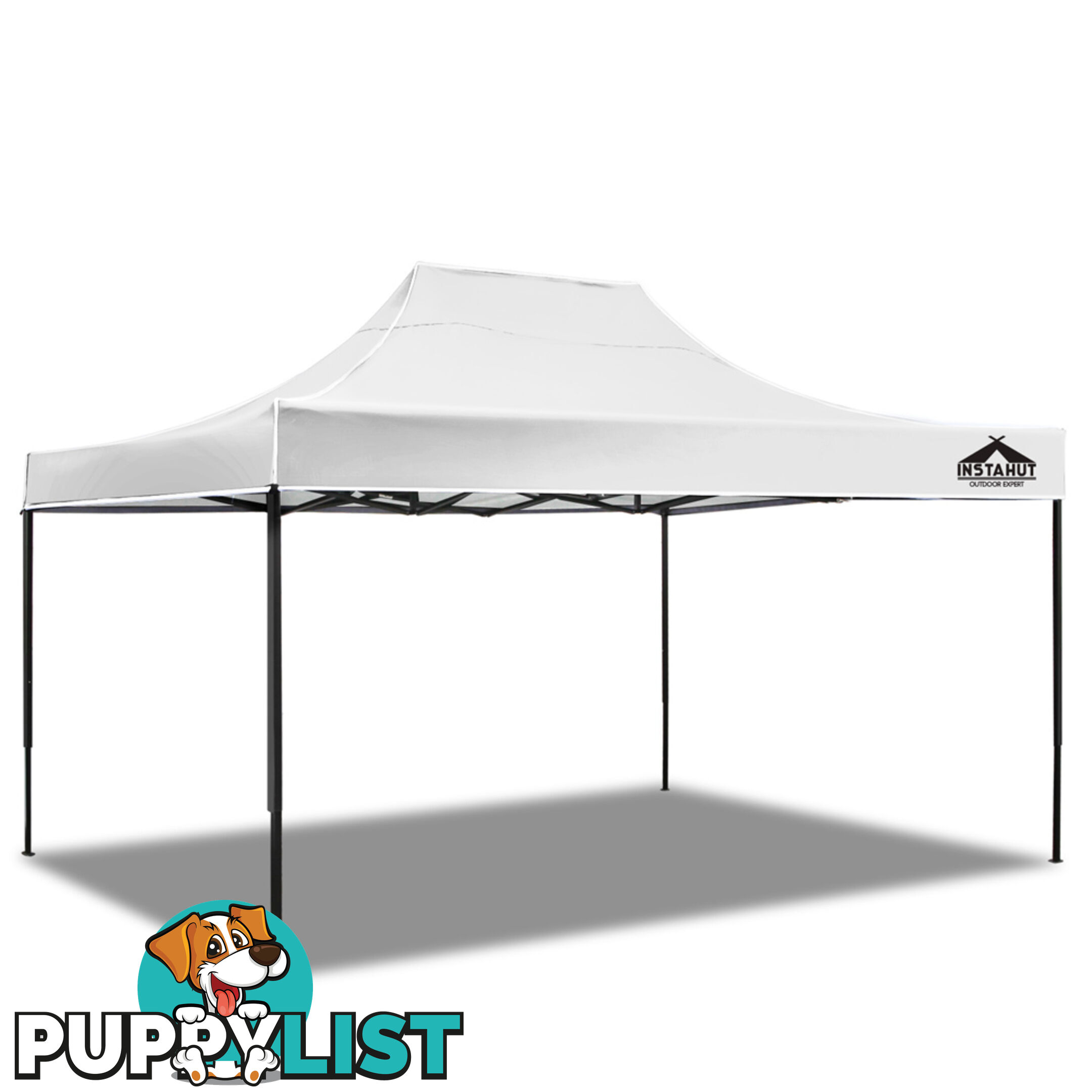 3m x 4.5m Pop-up Garden Outdoor Gazebo White