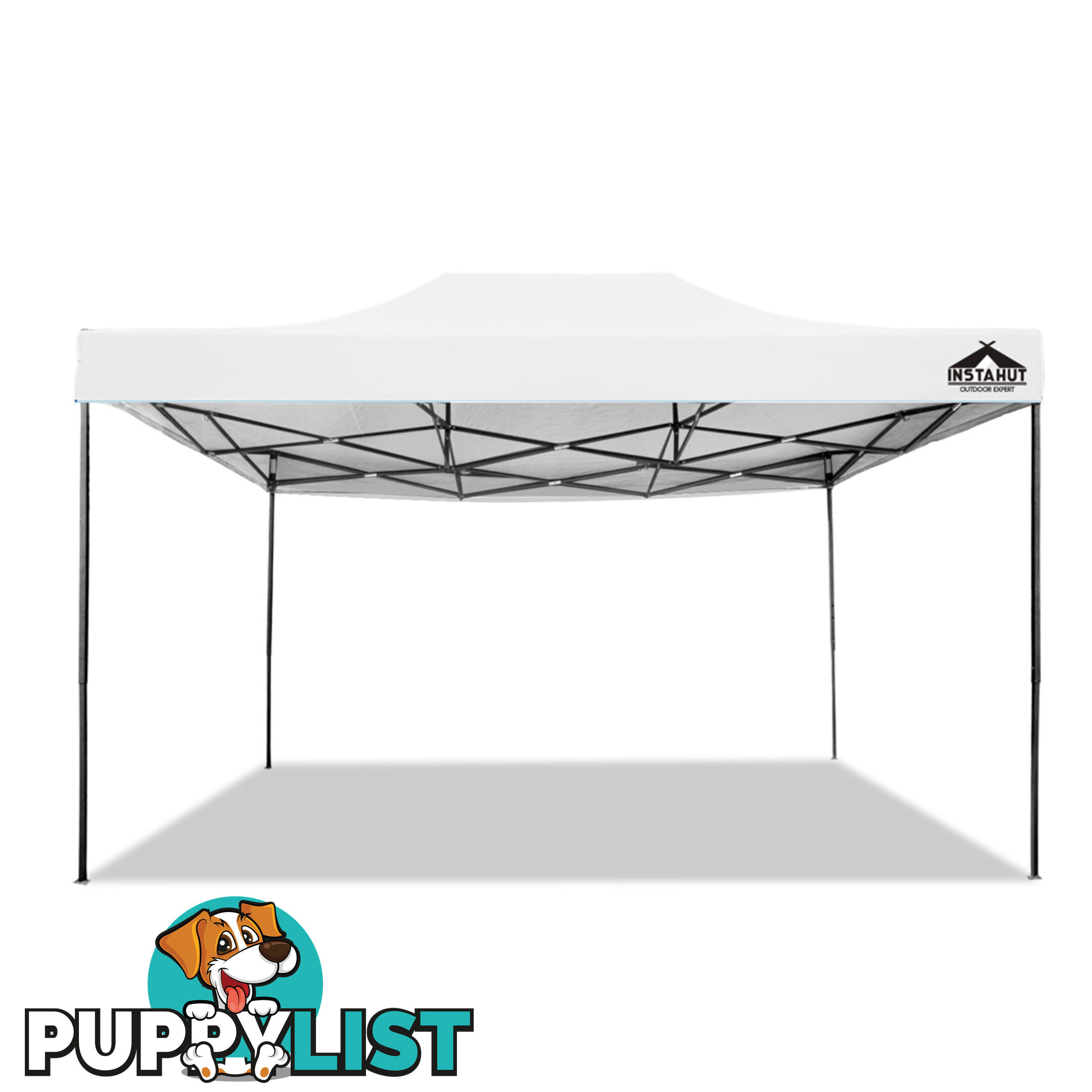 3m x 4.5m Pop-up Garden Outdoor Gazebo White