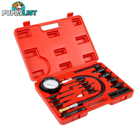 Giantz 17 Pcs Diesel Engine Compression Tester Kit