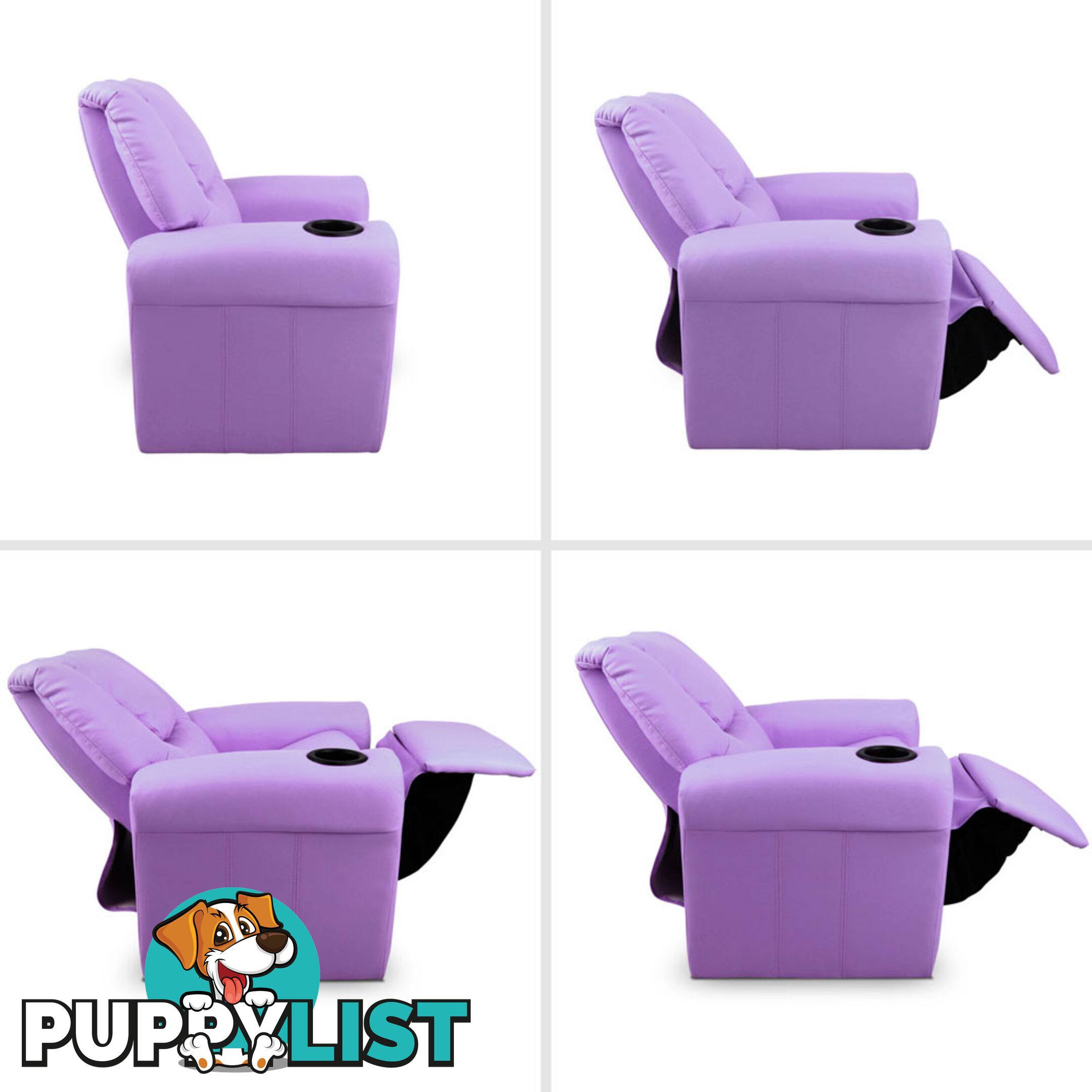 Kids Recliner - Purple