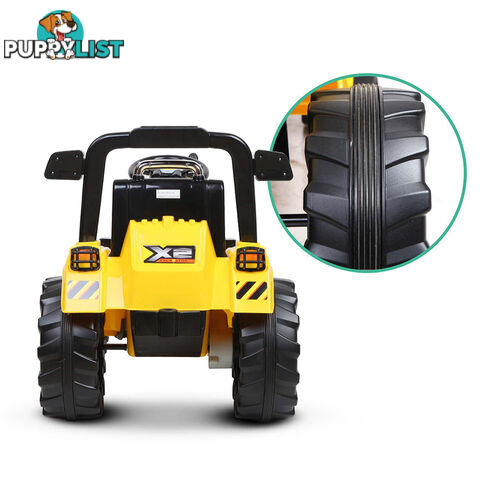 Electric Kids Ride On Tractor Children Remote Excavator Bulldozer Power Toy Car