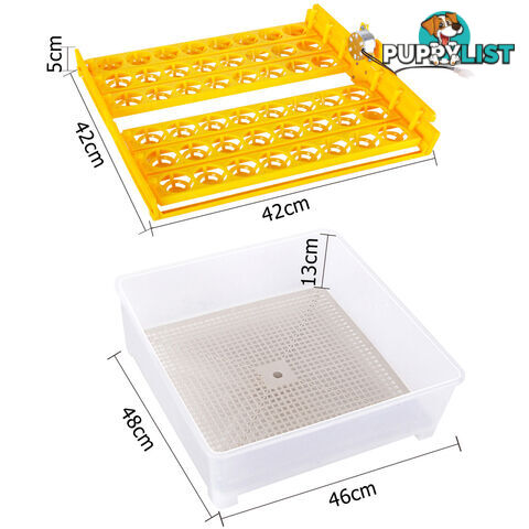 Automatic Digital LED 48 Egg Incubator Turning Chicken Duck Quail Poultry