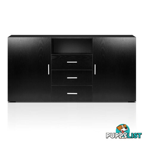 Buffet Sideboard Cabinet - Black