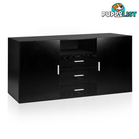 Buffet Sideboard Cabinet - Black