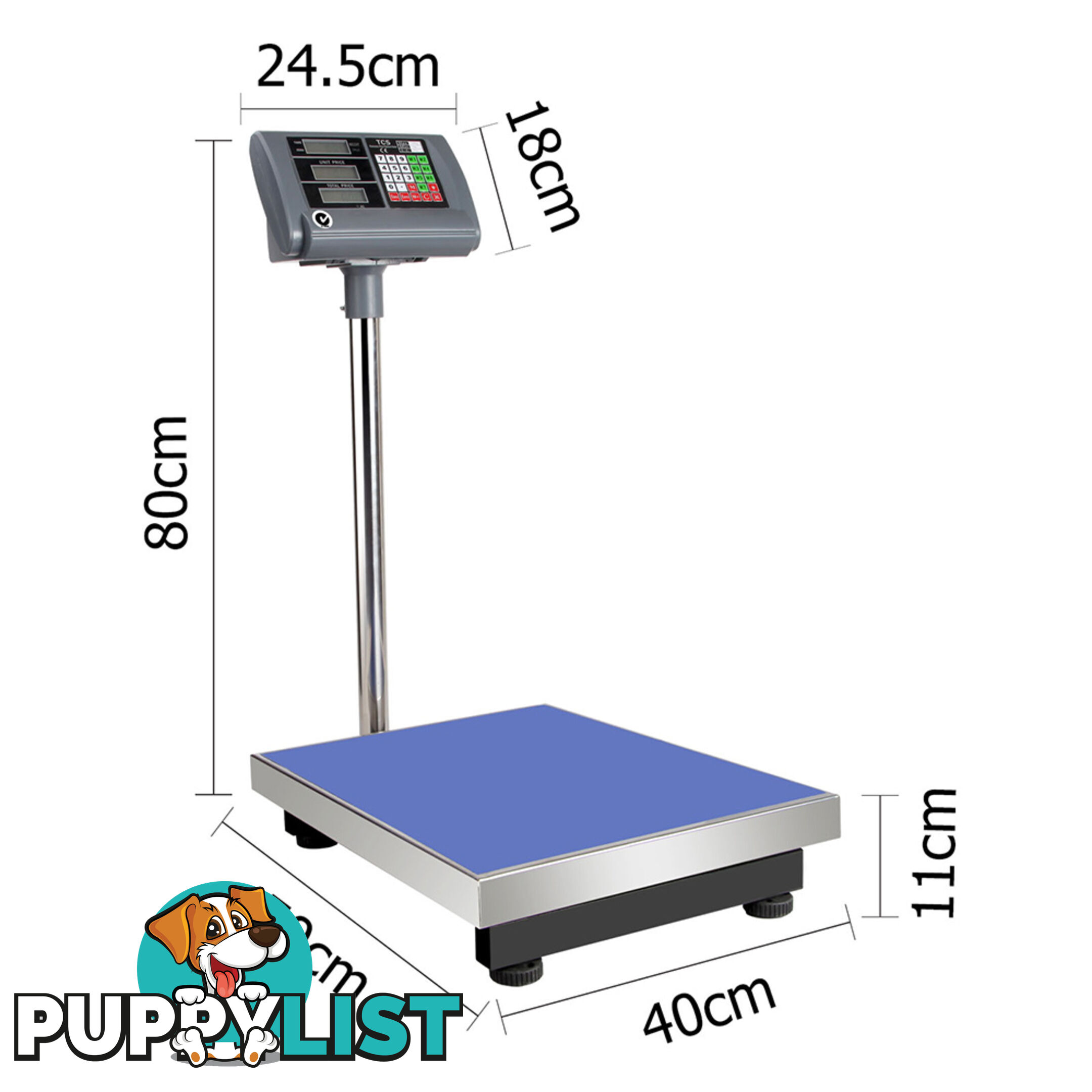 Electronic Platform Digital Scale Shop Computing Postal Weight Postage 300kg