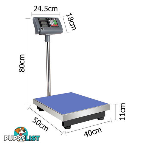 Electronic Platform Digital Scale Shop Computing Postal Weight Postage 300kg