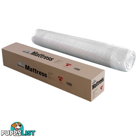 Medium Firm 24cm Mattress Pillow Top High Density Foam Pocket Spring Bed Queen