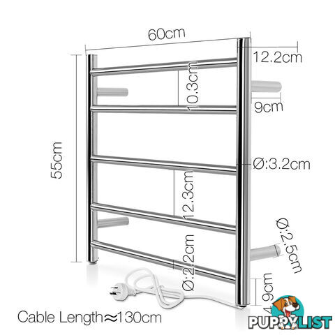 Electric Heated Towel Rail - Small