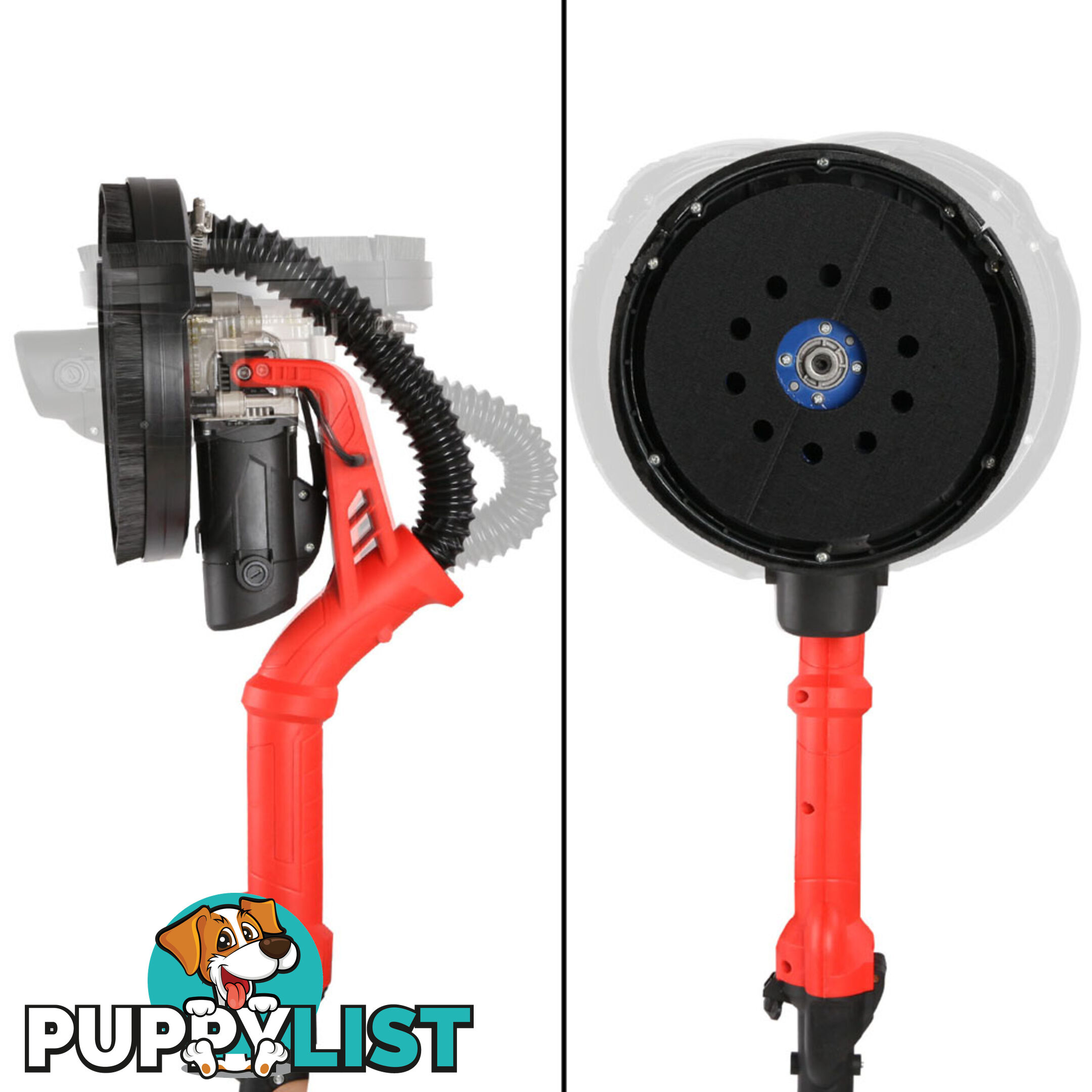 Industrial Drywall Sander with LED Light