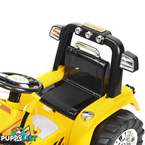 Electric Kids Ride On Bulldozer Children Remote Tractor Excavator Power Toy Car