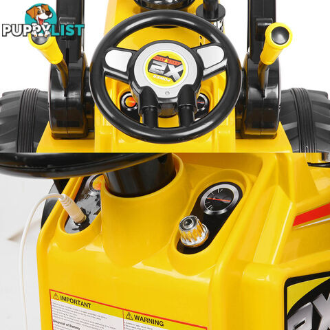 Electric Kids Ride On Bulldozer Children Remote Tractor Excavator Power Toy Car