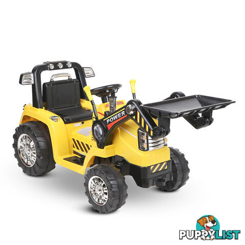 Electric Kids Ride On Bulldozer Children Remote Tractor Excavator Power Toy Car