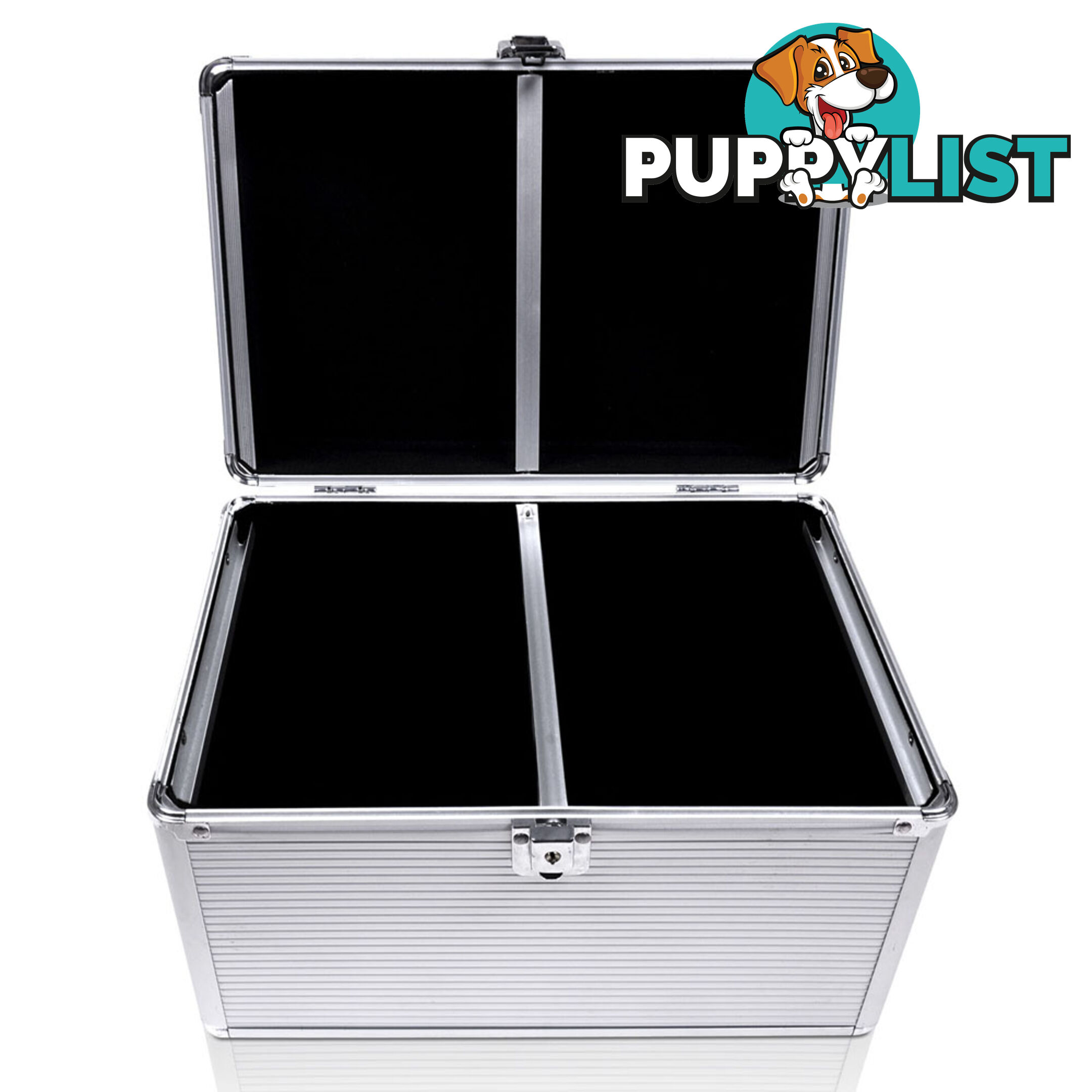 Aluminium CD DVD Bluray Storage Case Lock Box 240 Discs SL Folder Holds