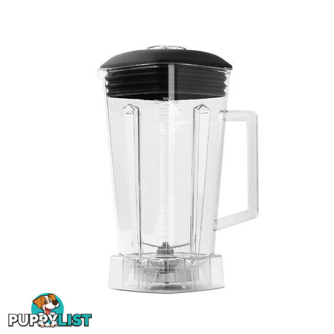 2-in-1 Food Processor & Blender 2L - Black