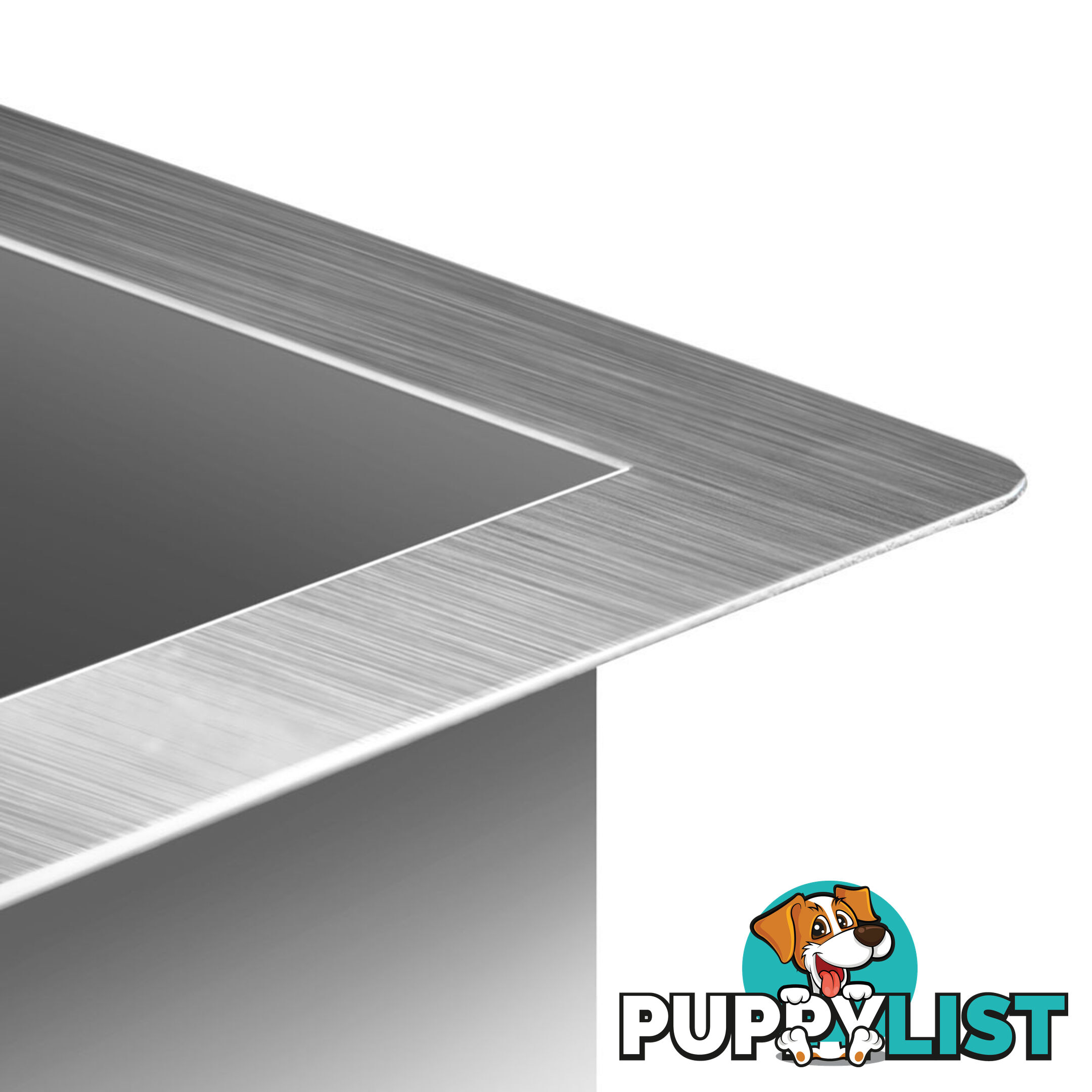 Handmade Stainless Steel Kitchen Laundry Sink Undermount Topmount 1114 x 450mm