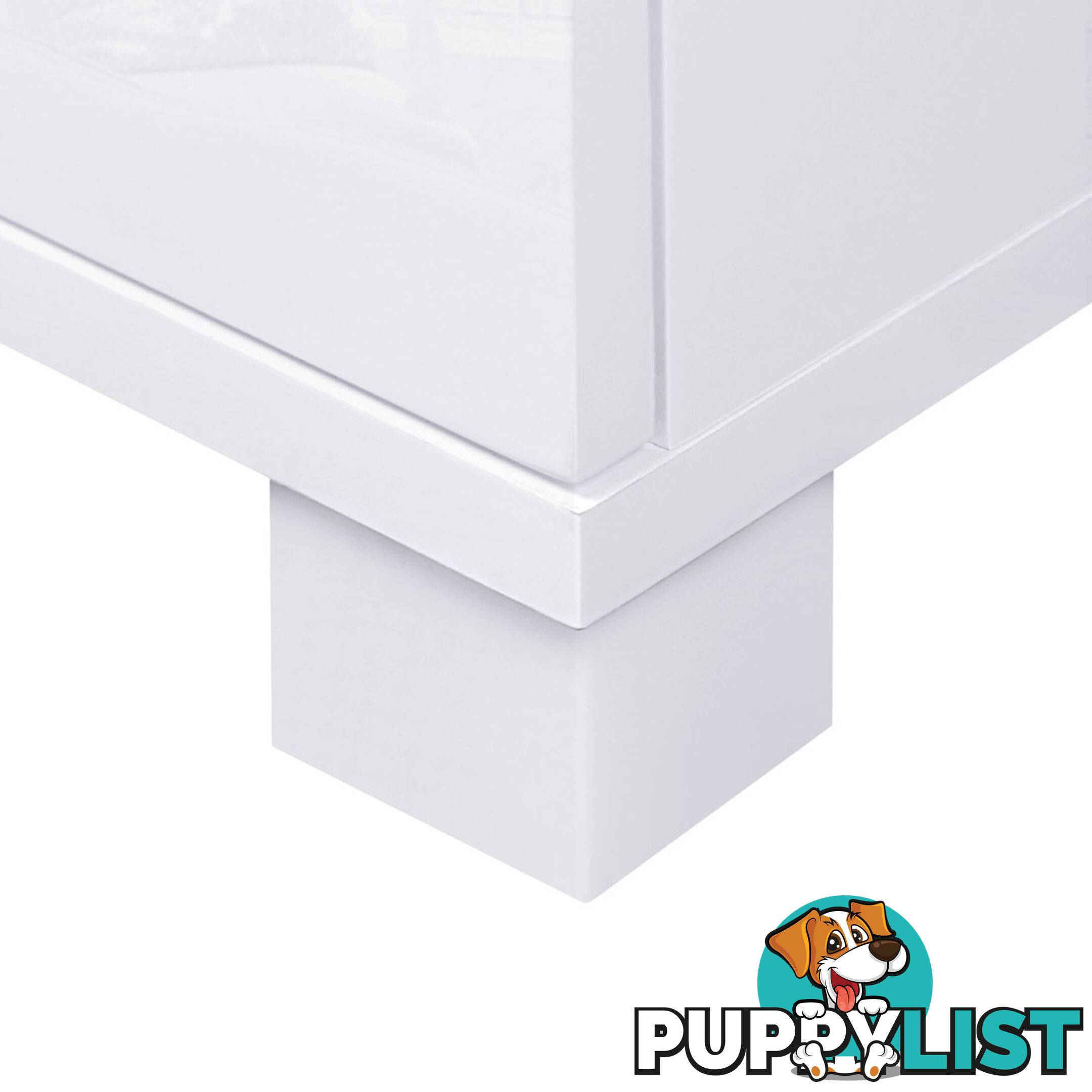 High Gloss Sideboard Storage Cabinet Cupboard White