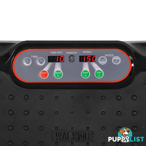 Slim Vibration Plate 1000W Exercise Fitness Massage Weight Loss Power Plate BK