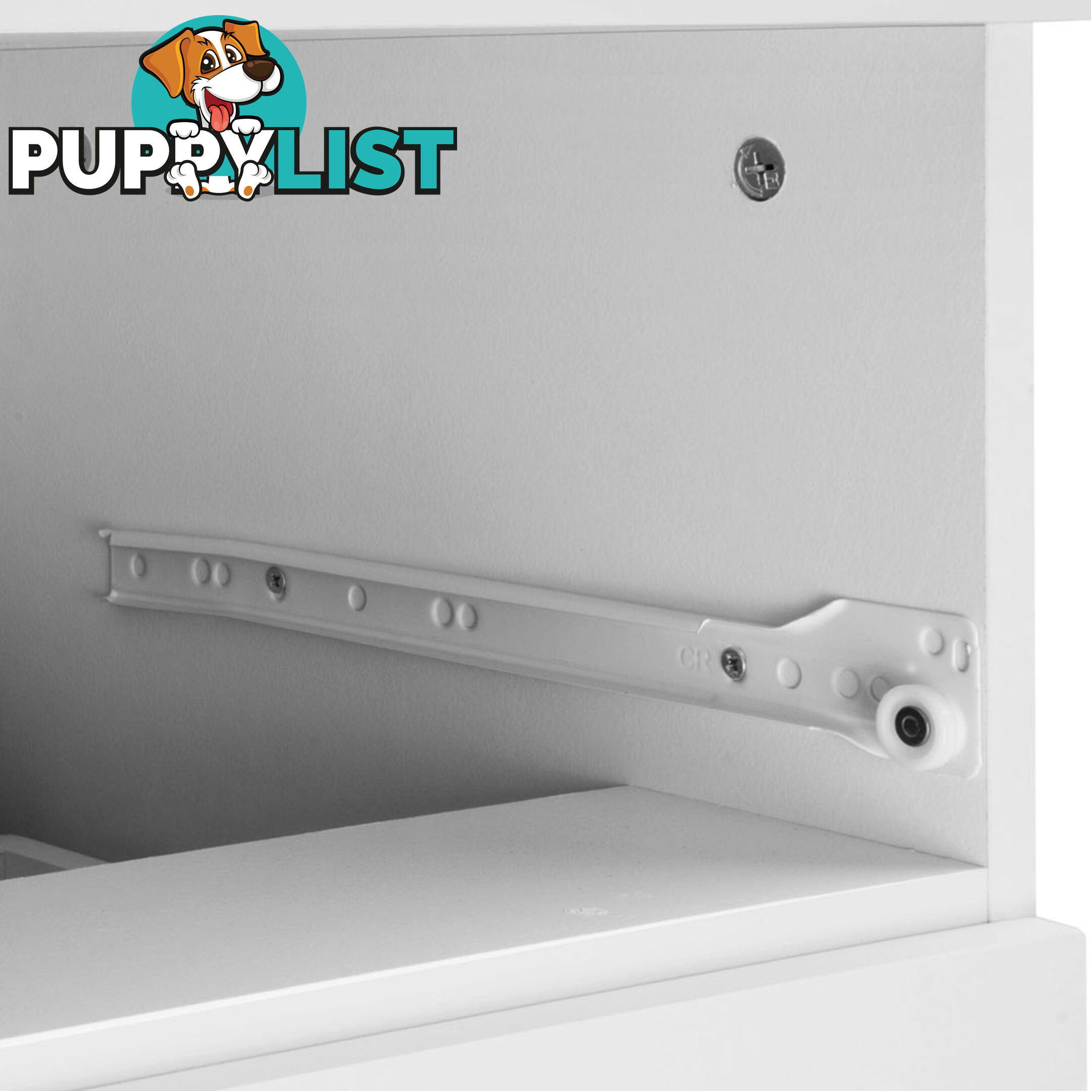 6 Drawer Tallboy Bedroom Storage White